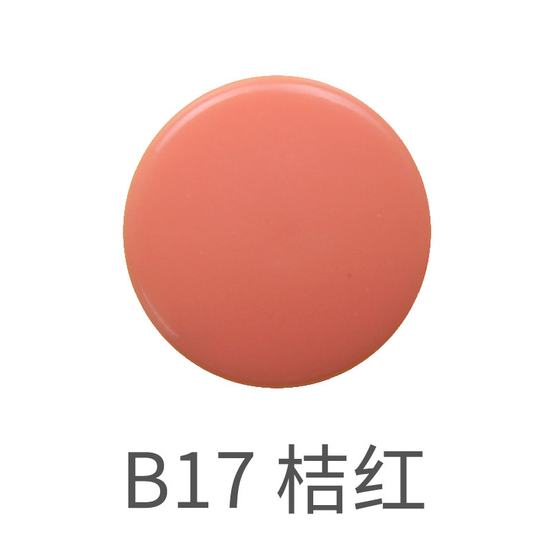 Kam Hualian T3 brillante/esmerilado de plástico botón POM resina botón a presión color niño y madre hebilla oculta al por mayor