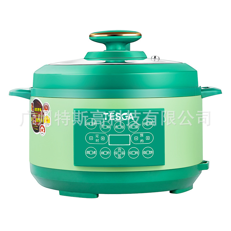 DC 12V/24V/220V solar car high voltage rice cooker 4L large capacity plateau high altitude area