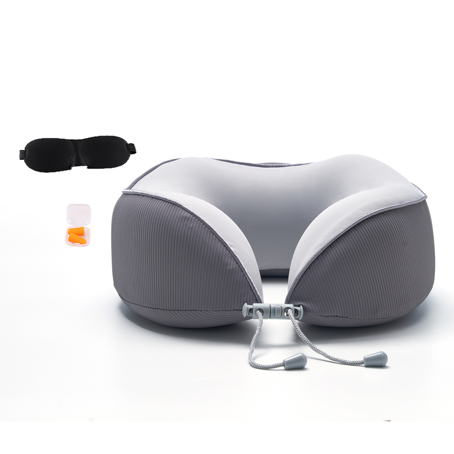 Venta caliente transfronteriza de espuma de memoria almohada en forma de U almohada de espuma de memoria de espacio siesta almohada portátil de viaje almohada en forma de U almohada para el cuello image 14