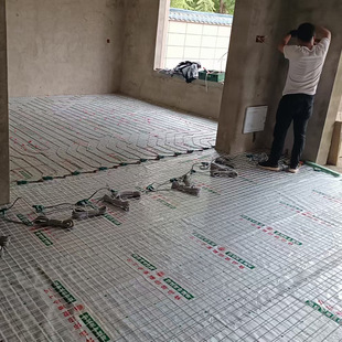 School Dormitory Electric Floor Heating Line for Whole House Heating, Intelligent Temperature Control, Qianhui Thermal Graphene Heating Line