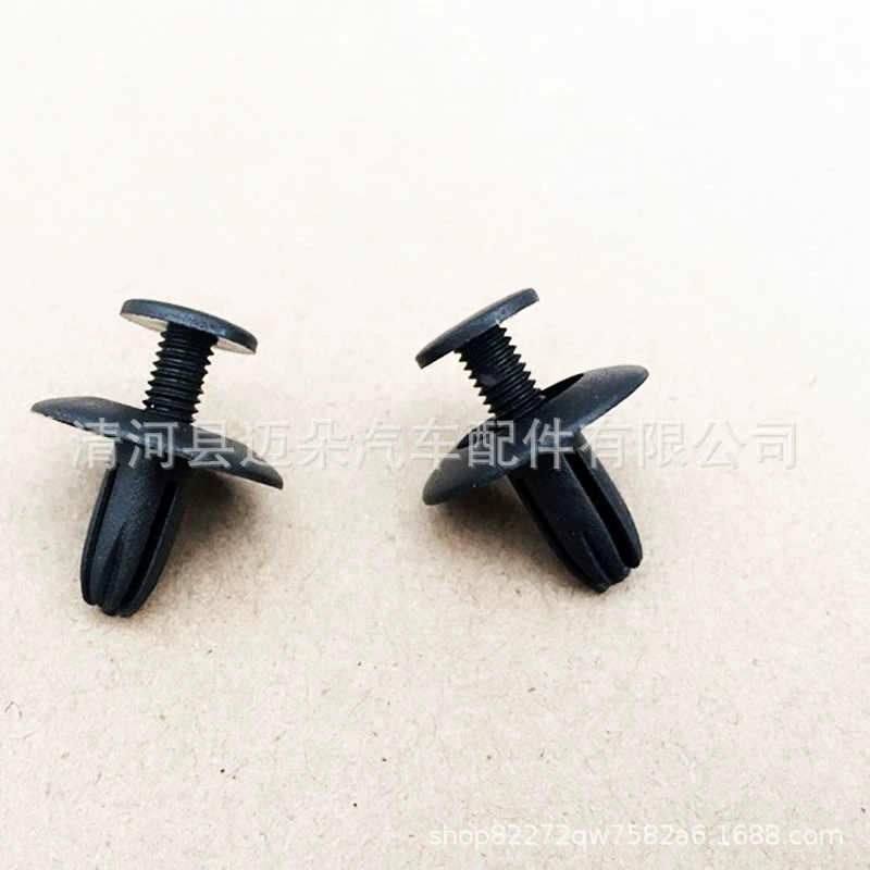 Универсальный автомобиль расширяющейся застежки 15 мм * 13 мм * 6 мм толкание автомобиля пластиковая заклепка застежка универсальный застежка