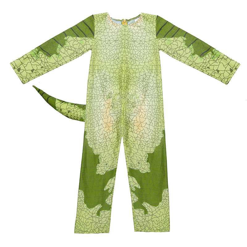Para niños traje de Halloween Jurásico Mundo Triceratops Cosplay dinosaurio lindo animal JUEGO DE DISFRACES
