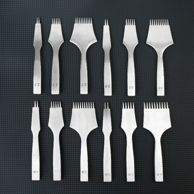 Новый продукт кожаная наклонная плоская отбивная Алмазная отбивная кожаный набор для художественной резьбы DIY кожаный ручной шитье Резьбонарезной инструмент