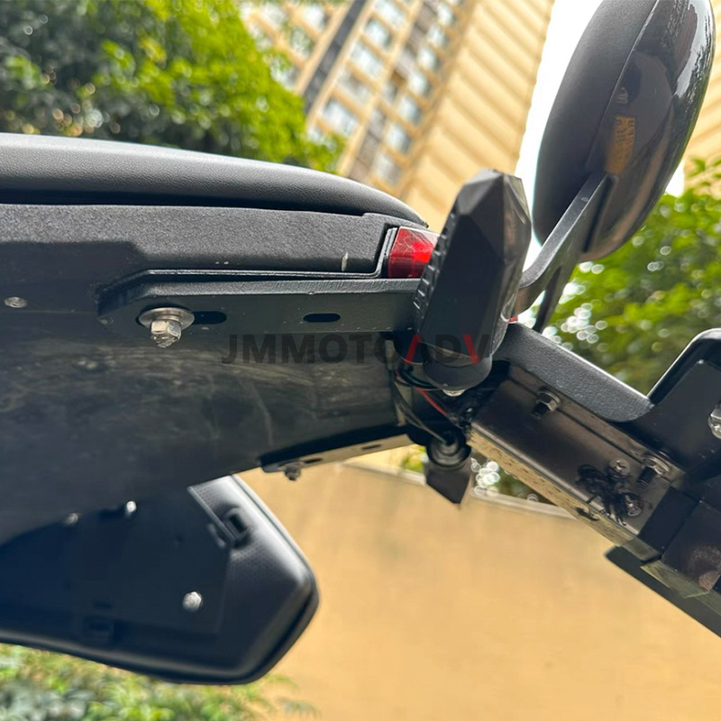 Suitable for Benda Liao 700 Motorcycle Modification Rear Backrest, Rear Rack Backrest, Driver's Backrest Modification Parts, Rear Seat