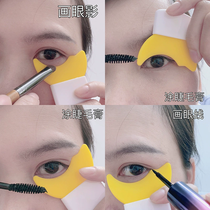 Universal mascara, silicone eye pencil for eyelashes