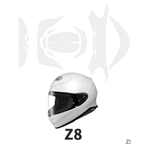 Motorcycle Helmet Protective Film for SHOEI Z8 TPU Invisible Anti-Scratch Waterproof Lens Sticker