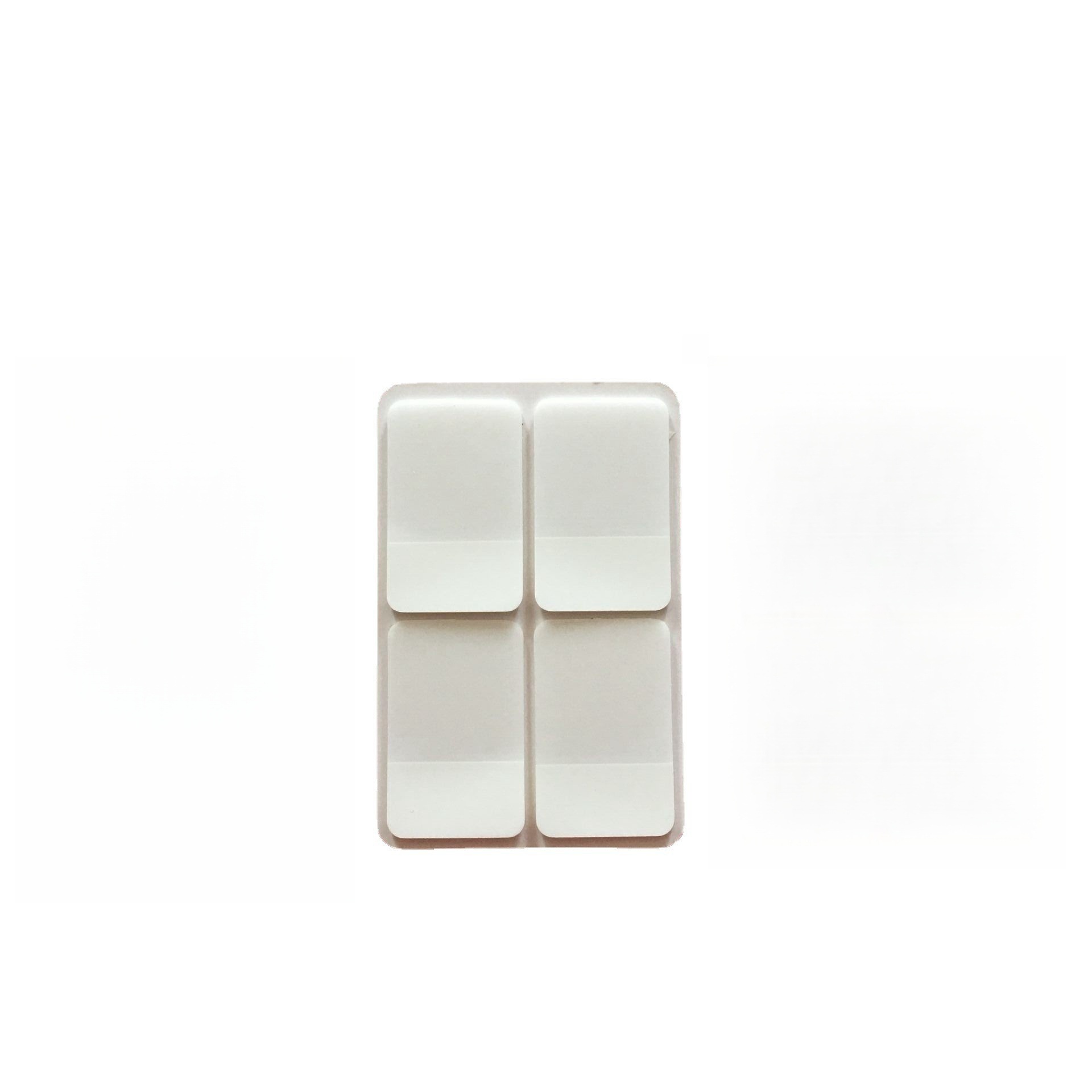 Indicador blanco pegatinas de notas N pegatinas BOPPP tinta absorbente de alta viscosidad de secado rápido de doble cara escribible post-it notes de oficina