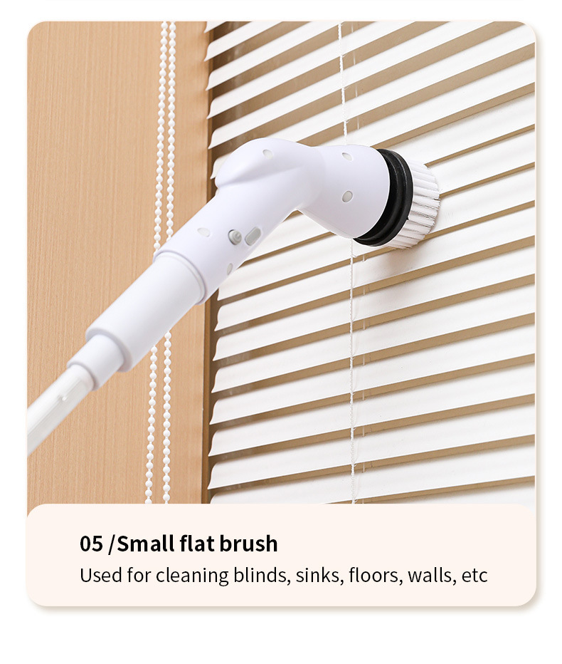 Title 15, Cepillo eléctrico inalámbrico 6 en 1 con mango ...