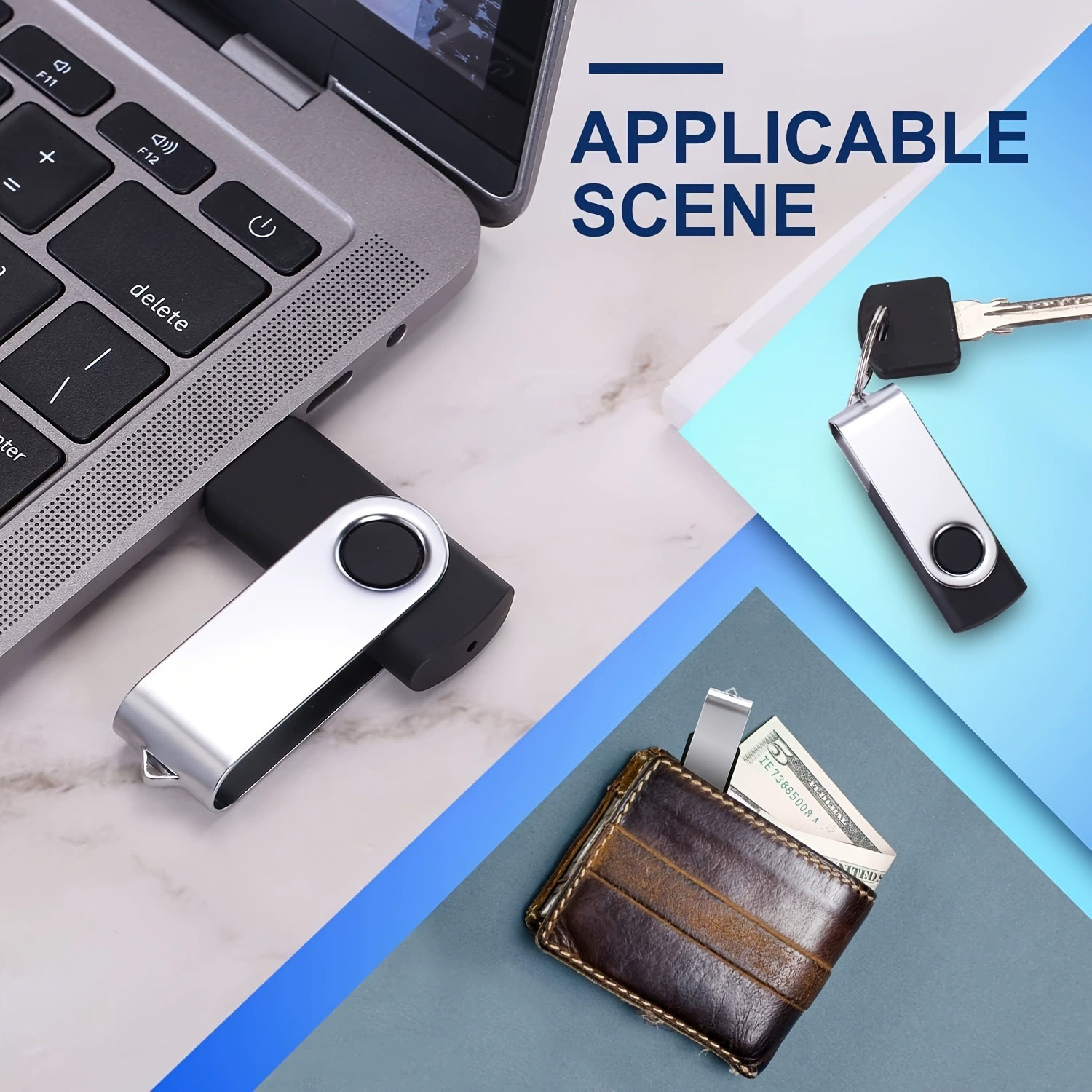 Высокоскоростной вместительный USB флеш-накопитель, 64 ГБ, 128 ГБ, подарок на день рождения, оптовая