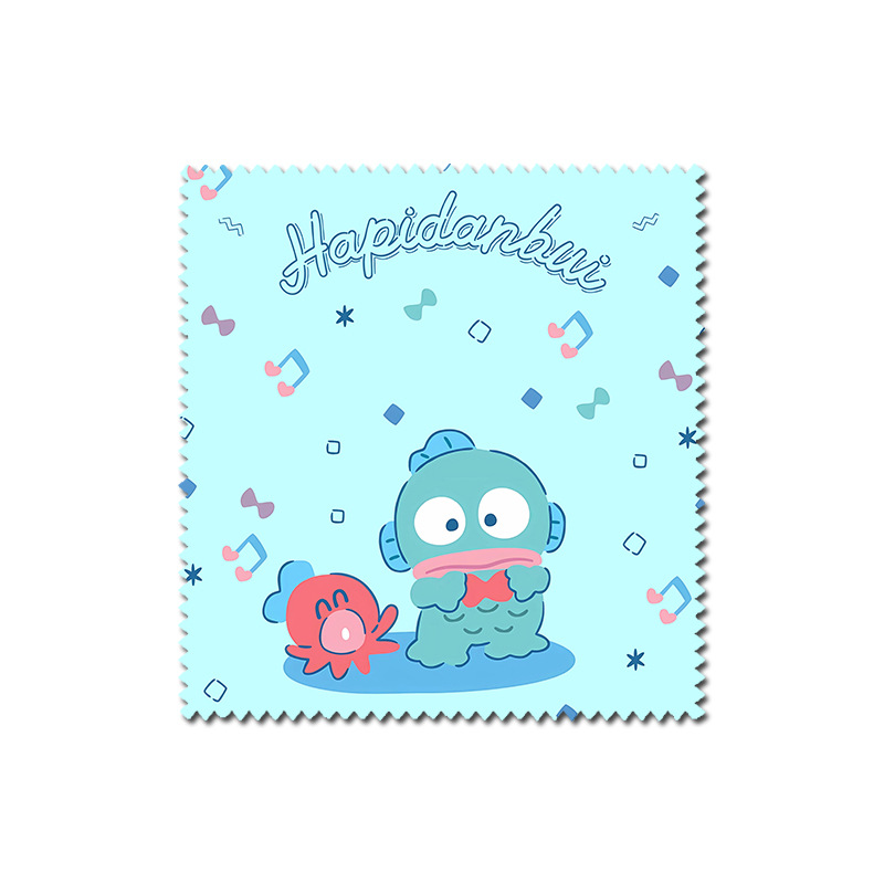Sam Penguin Twin Star Baker Duck Floral Lucky Series Fiber Glasses Cloth for Stain and Fingerprint Removal Multi-Pattern