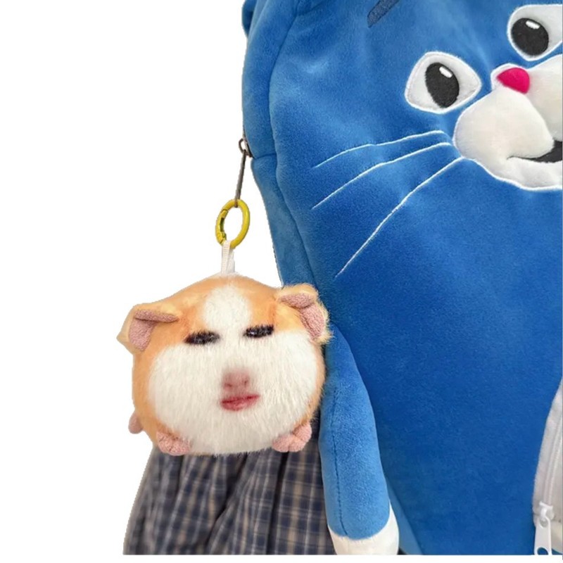 【仙女下凡】猪妞挂件毛绒玩具搞怪荷兰猪玩偶可发声表情包娃礼物|undefined