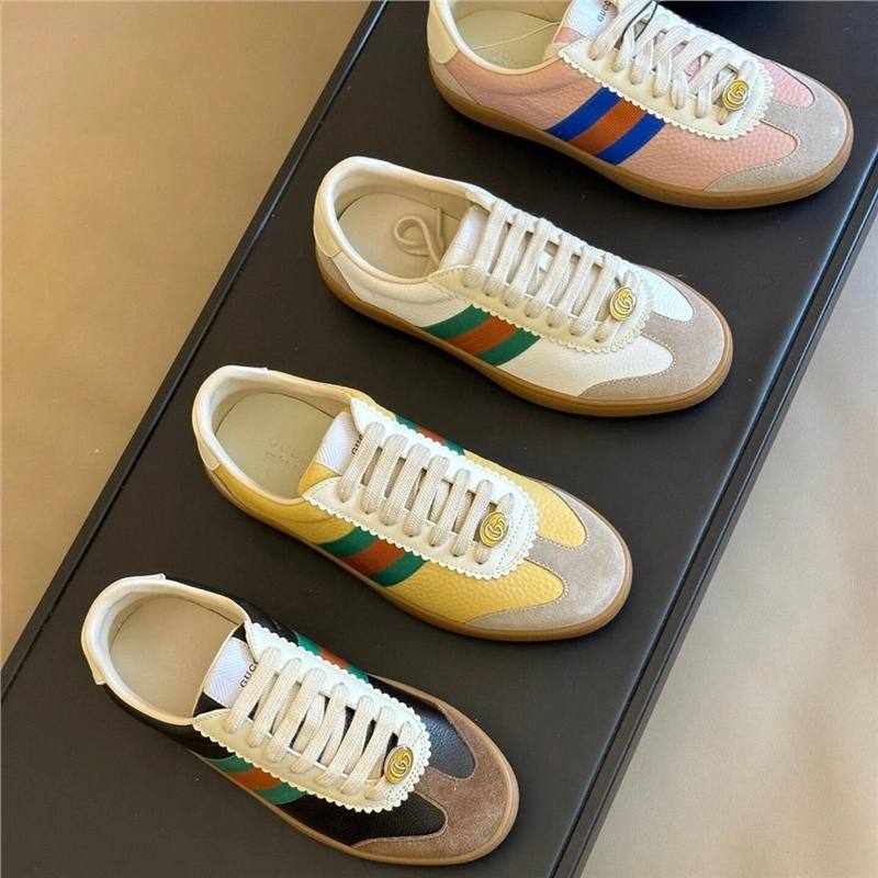 New Foreign Trade Model 1977 Retro Lace-Up Canvas Shoes for Men and Women, Casual Couple Flat Embroidered Versatile Sneakers