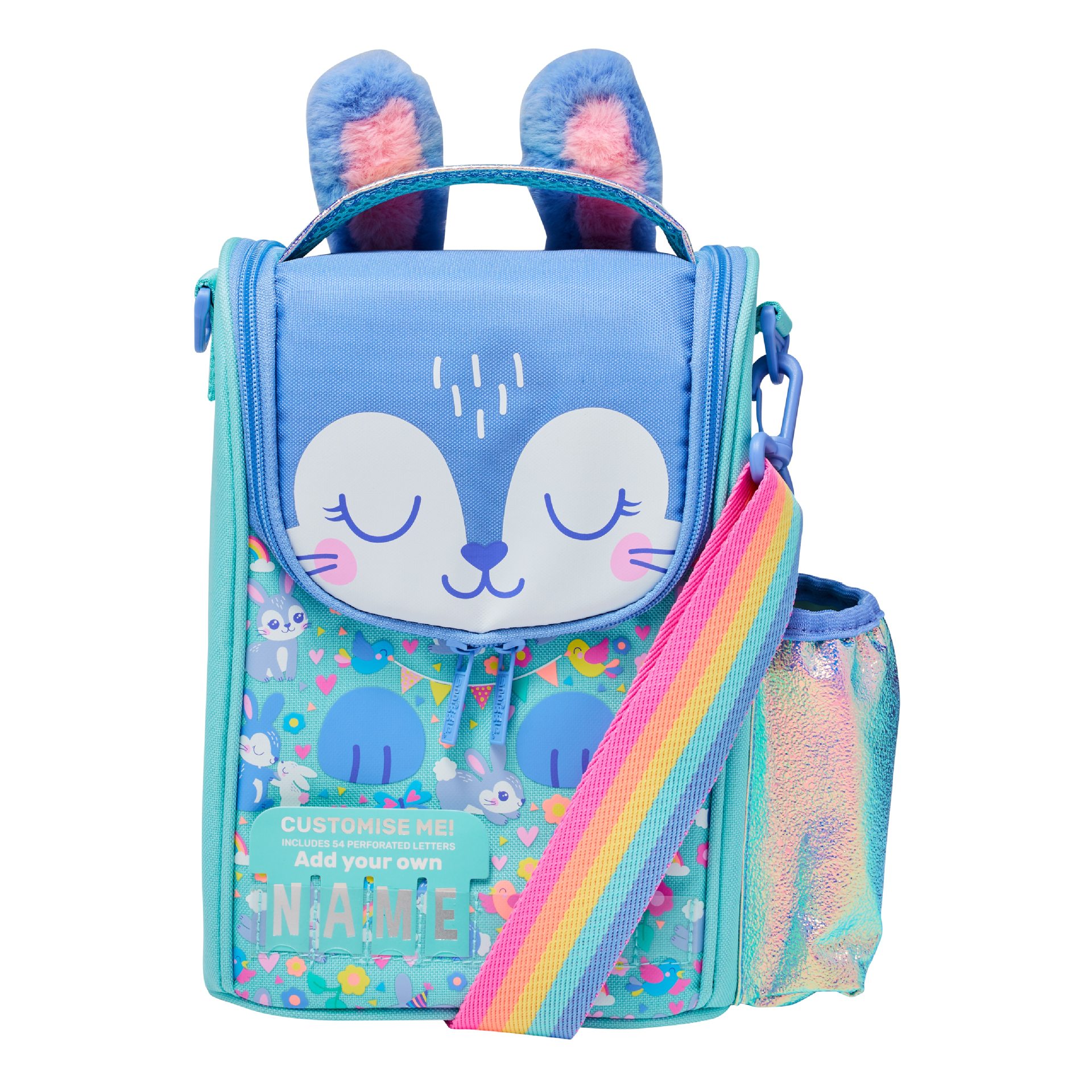 Australia smiggle doble capa Bento bolso caja de almuerzo niños de la escuela primaria BOLSA DE AISLAMIENTO impermeable bolsa de almuerzo grande