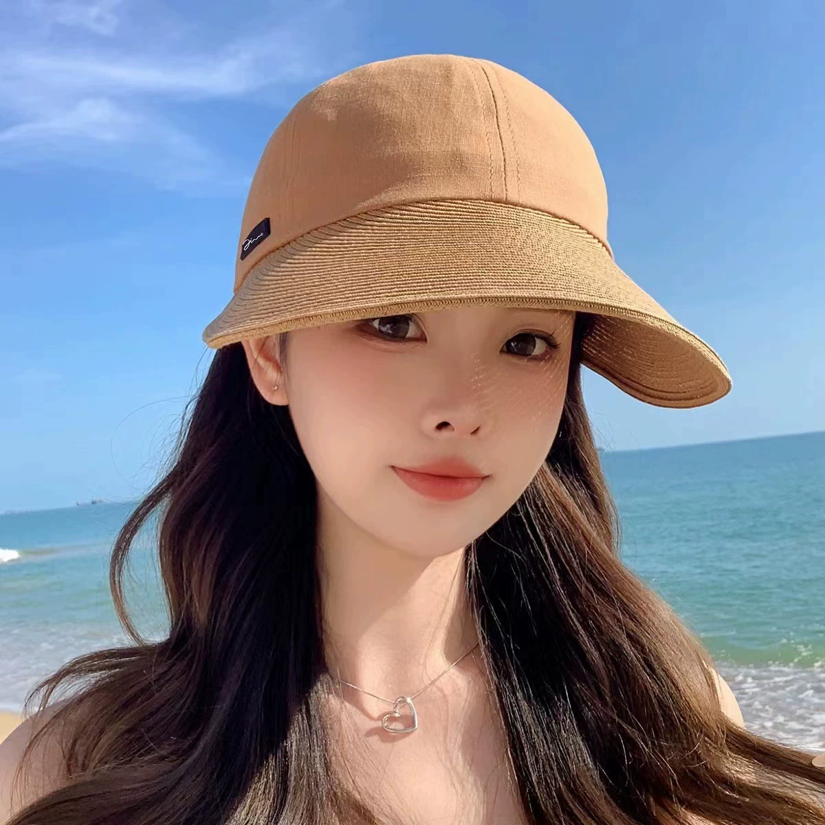 Breathable summer cap, sun hat solar-powered, Korean style