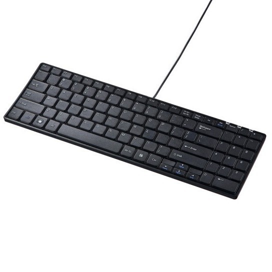 SANWA SUPPLY wired keyboard computer keyboard chocolate button with fixed trunking SKB-E2UN SANWA SUPPLY wired keyboard computer keyboard chocolate button with fixed trunking SKB-E2UN