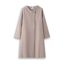 130-320斤大码女装毛呢子外套2025冬季新款微胖mm加厚高级感大衣