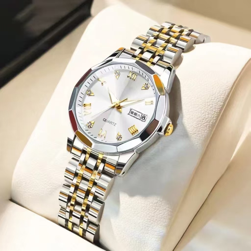 waterproof fashionable quartz swiss watch