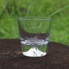 Japanese Creative Fuji Mountain Cup Whiskey Wine Wine Cup Transparent Glass Cup Iceberg Snow Cup Crystal Cup