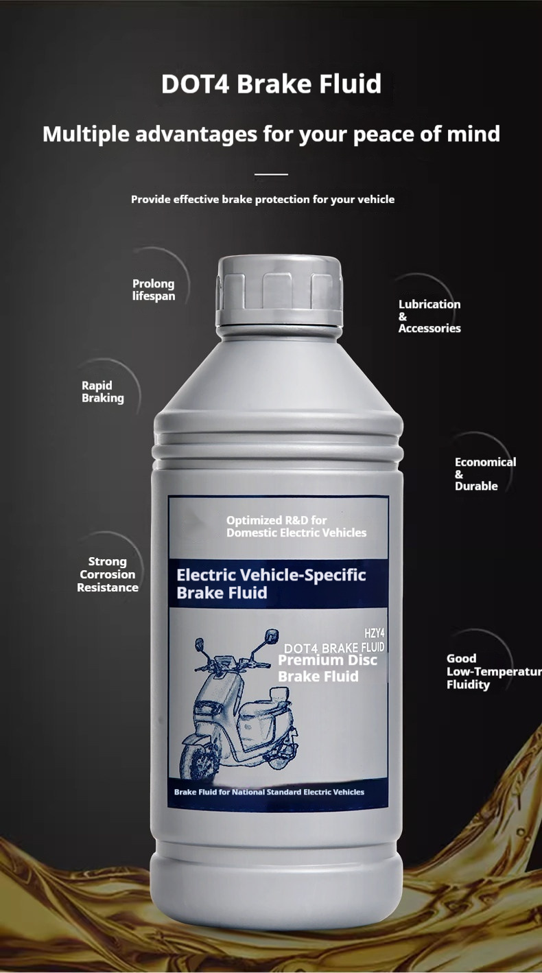 Cross-border exclusive supply of electric vehicle brake fluid, DOT4 disc brake fluid, brake fluid replacement, air bleed, brake change