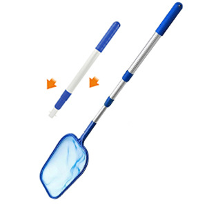 Amazon nueva piscina profunda y superficial traje neto con varilla telescópica traje 105cm piscina suministros de limpieza