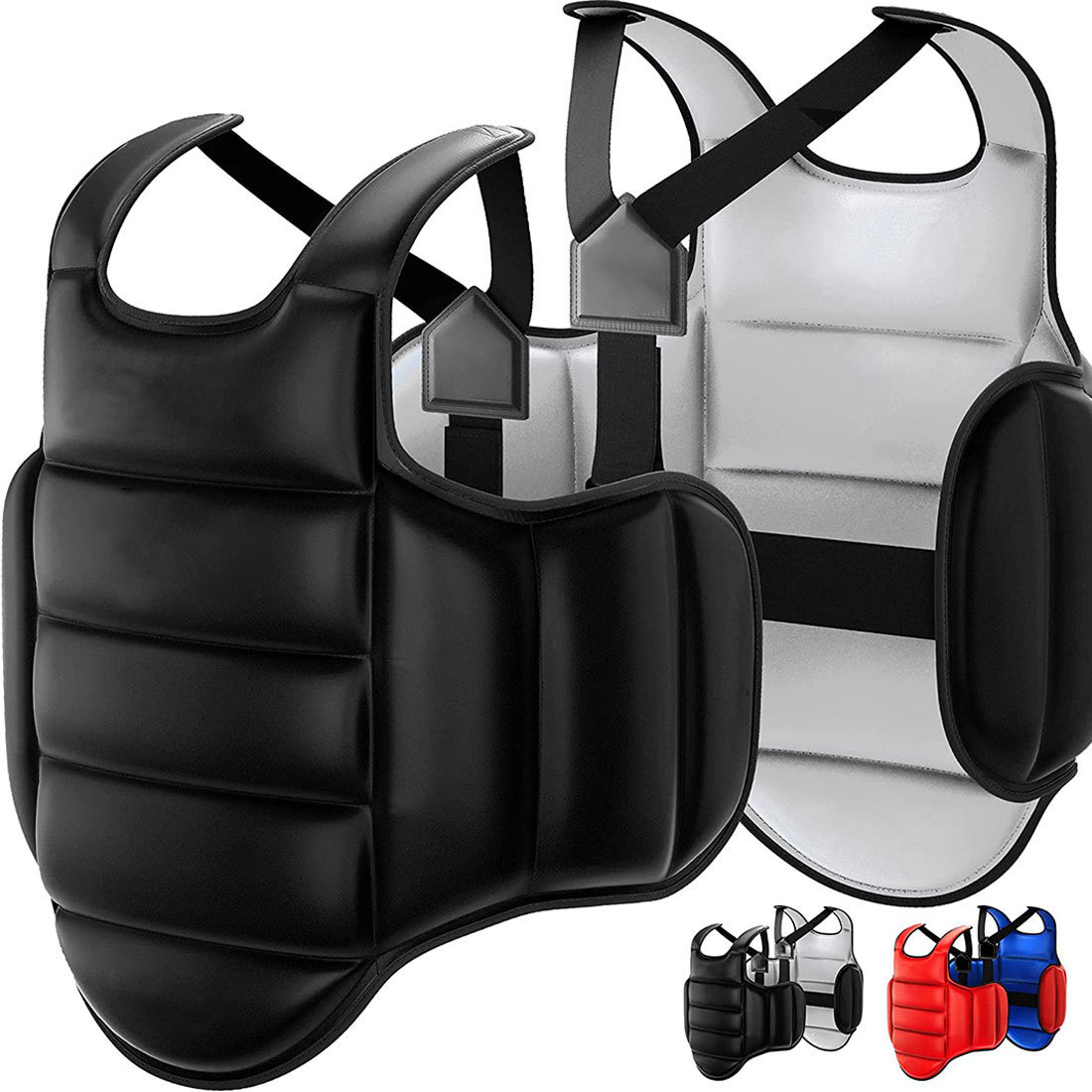 Venta caliente transfronteriza, guantes de karate para niños, protectores de piernas, boxeo, tobilleras para adultos, cascos de karate, protectores de pecho