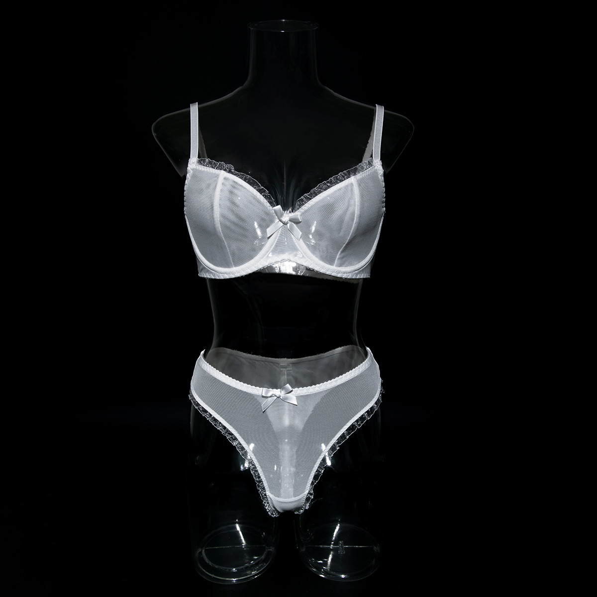 72g Weight Sexy Feel Of Sensation Sleeveless Sleeve Length Low Waist Panties Waist Briefs Panties Style Sexy Lingerie Lingerie Type Polyester, Mesh Yarn Fabric Type Sexy Lingerie Sets Sets Type Wireless Bra Bra Style 2 Pieces Set Quantity Daily Occasion Collarless Neckline Solid Color Pattern 3/4 Cup Bra Cup All Seasons Season Women's Gender Sexy Style Women's Sexy Solid Color Sexy Lingerie Sets Daily Wireless Bra Low Waist Briefs Sexy Lingerie 29