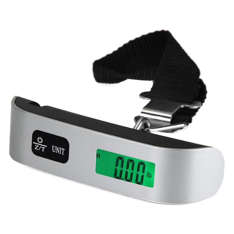 Escala portátil del hogar mini Escala electrónica al por mayor escala de equipaje de alta precisión escala de peso 50kg escala colgante de mano