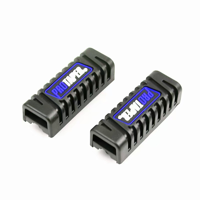 Accesorios de modificación de motocicletas PRO WY pedales de pie pie de vinilo pedales de goma delantera cubierta de goma delantera pedales delantera
