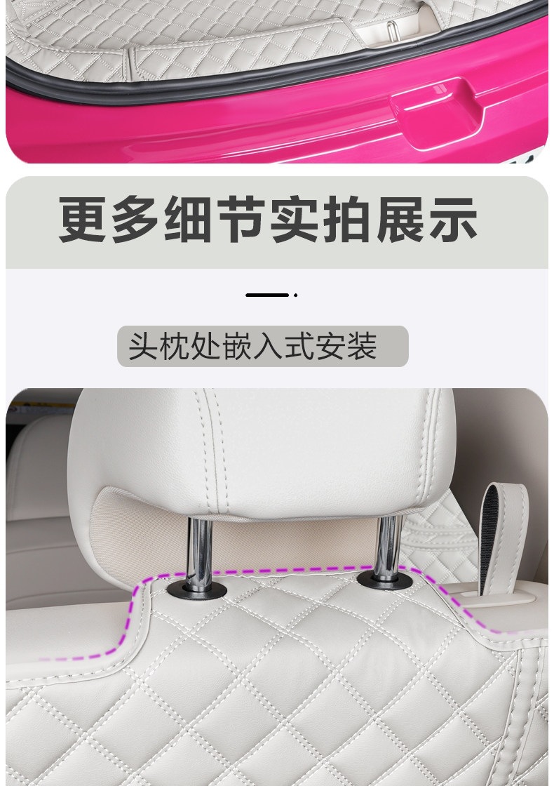 26 New Model Ora 5 Trunk Mat Full Surround Car Interior Modification Decorative Accessories Trunk Mat