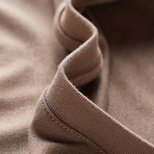 Fall/Winter Maternity Wear: Korean-style High-Elastic Crew-Neck Maternity Base Layer Top – Autumn Maternity Clothing