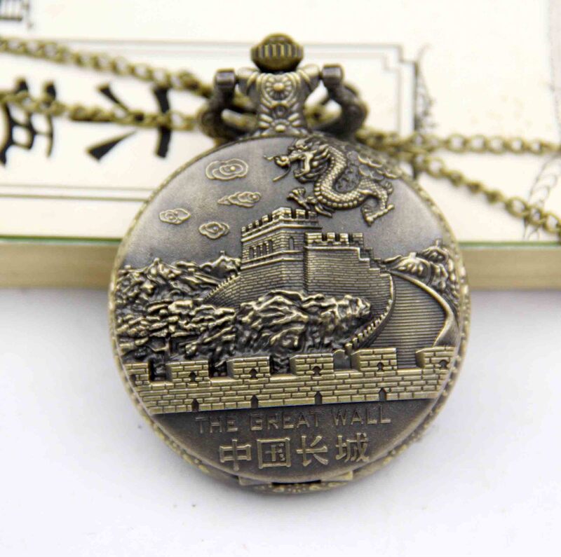 Popular Beijing Great Wall Antique Signature Retro Pocket Watch Great Wall Travel Commemorative Pocket Watch Jewelry Pendant Necklace Popular Beijing Great Wall Antique Signature Retro Pocket Watch Great Wall Travel Commemorative Pocket Watch Jewelry Pendant Necklace
