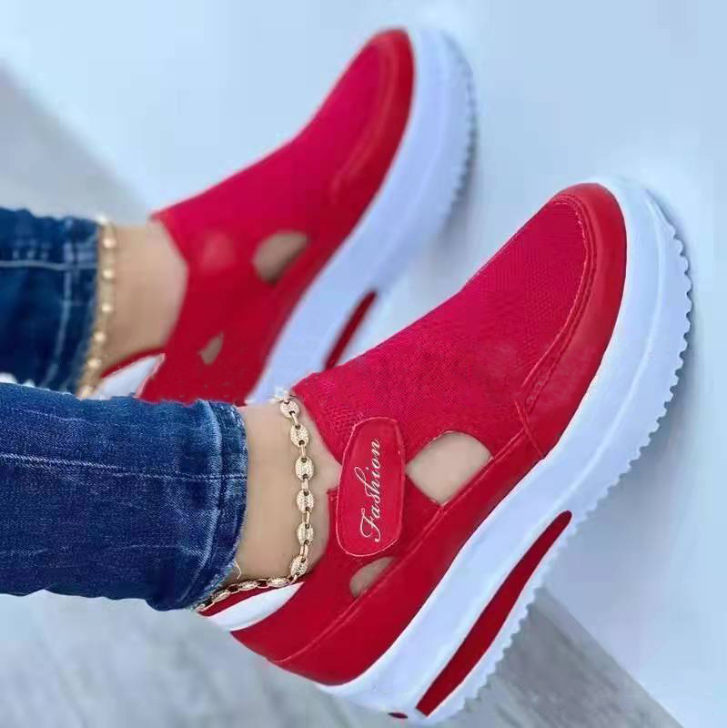 Breathable Trendy Platform Sneakers