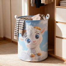 跨境脏衣篓装脏衣服收纳筐家用玩具收纳桶浴室卫生间洗衣篮子神器