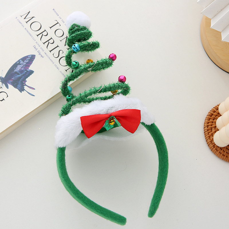 Christmas Festival Fashion Christmas Hat Cloth Hair Band