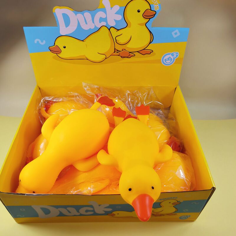 Direct Sales from the Manufacturer: New and Unique Stress-Relief Duck Toys, Popular Big Yellow Duck Stress-Relief Cartoon Duck, Creative Slow-Rebound Decompression Toys