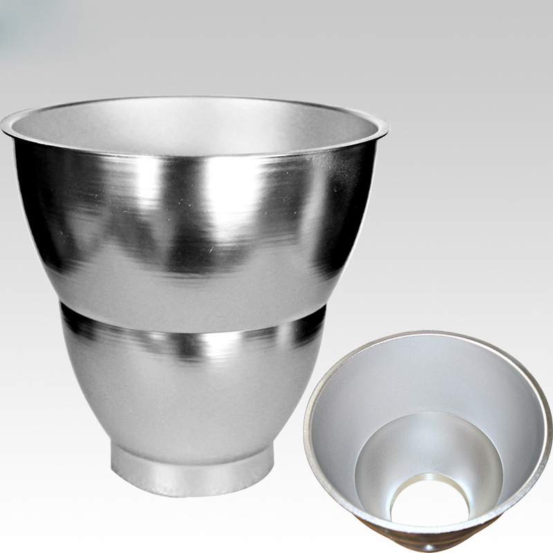 Factory Direct Sales Outdoor Light Reflector Liner Reflector Ceiling Light Aluminum Lampshade Spinning Light Cup 177 Gourd