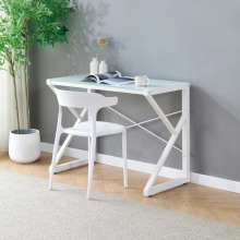 工厂定制卧室家用办公桌学生写字桌书柜碳钢书桌台式电脑桌定做