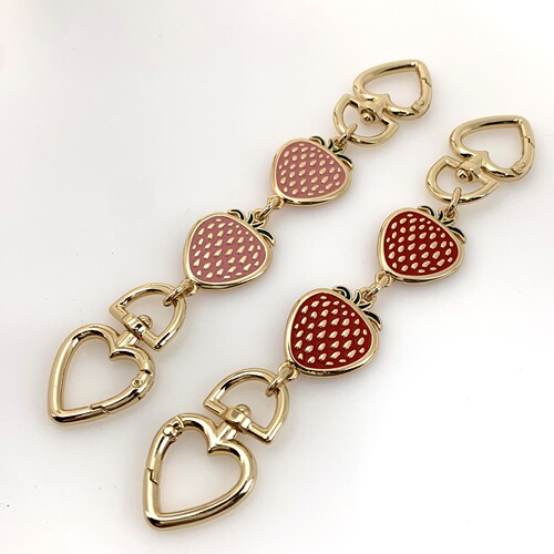 Bag extension chain Mahjong bag transformation strawberry bag chain pearl armpit shoulder strap single purchase accessories