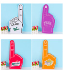 eva手套海绵手套有各种彩色logo异形定制节日气氛拍拍手球赛助威