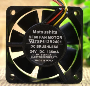 MATSUSHITA SF60 FAN MOTOR TSF612B2401 6CM 24V 135MA 6025�L��