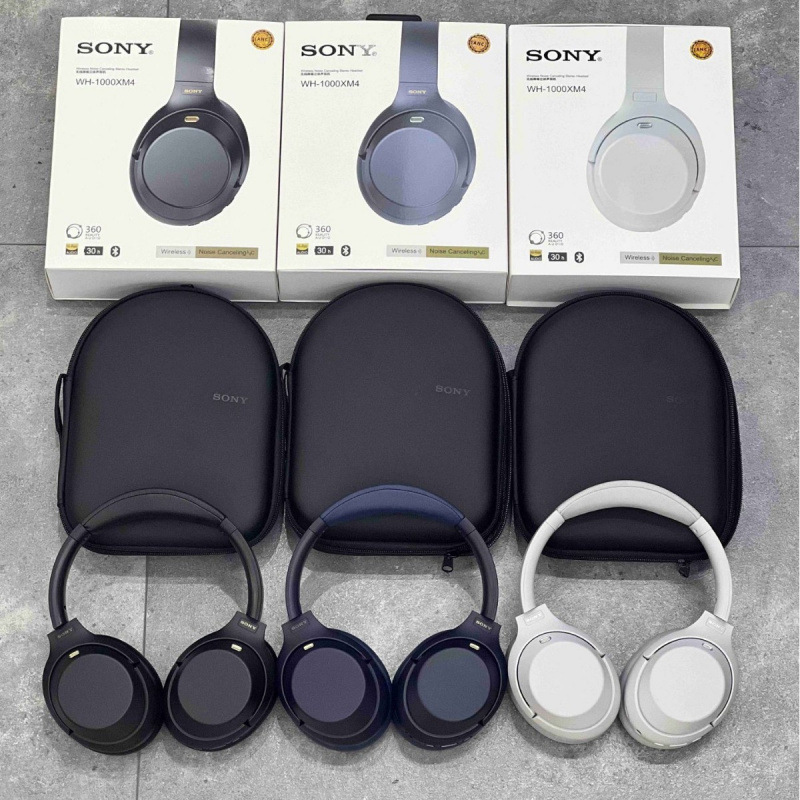 Cross-Border Wh-1000Xm4 Wireless Bluetooth Headphones Suitable for Sony Noise-Cancelling Headsets 2025 Cross-Border
