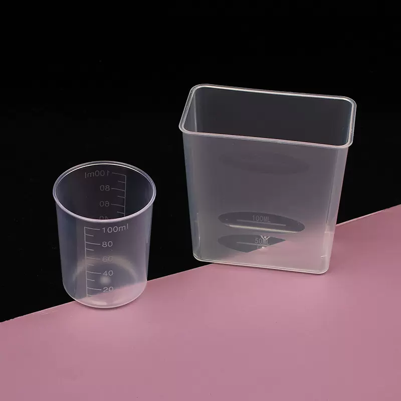 透明塑料小量杯带刻度100ml实验PP杯 250ml计量杯 现货批发新品