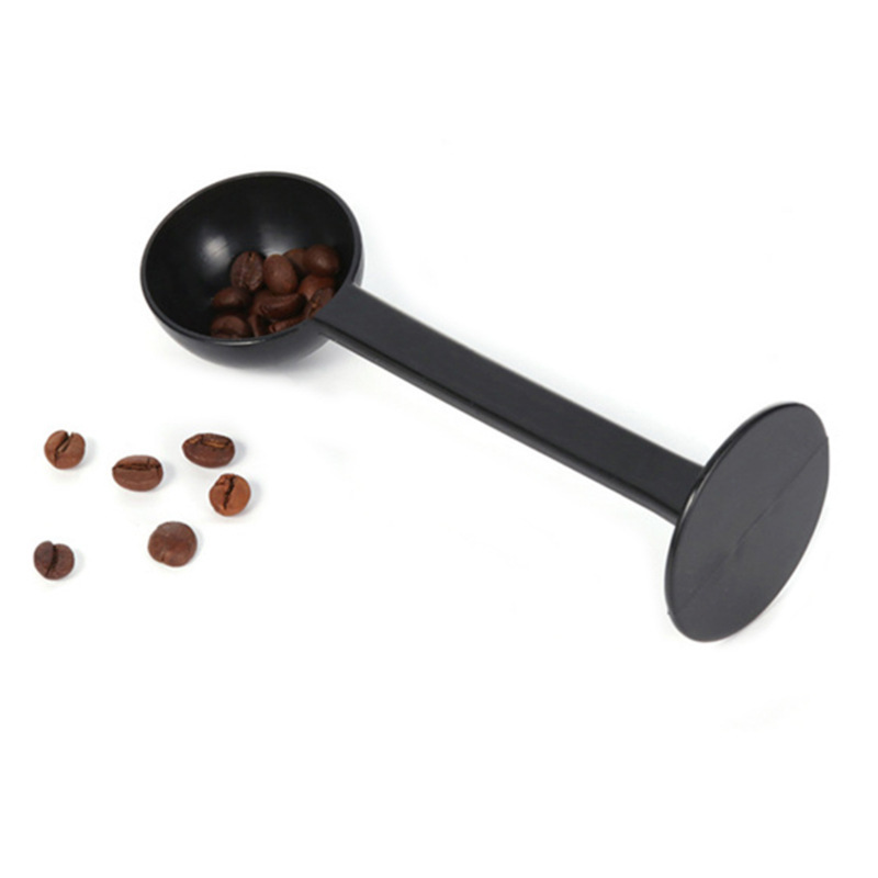 Two-In-One Coffee Bean Scoop, Coffee Measuring Scoop, 10g Standard Bean Scoop, Dual-Purpose Bean Scoop with Press Powder, Press Powder Scoop