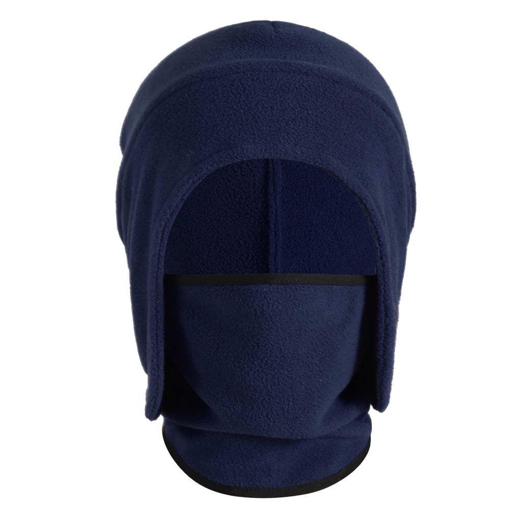 Autumn and Winter Outdoor Cycling Warm Face Mask, Multi-functional Neck Gaiter, Windproof Ski Hat, Fleece Lining Sports Warm Head Cover