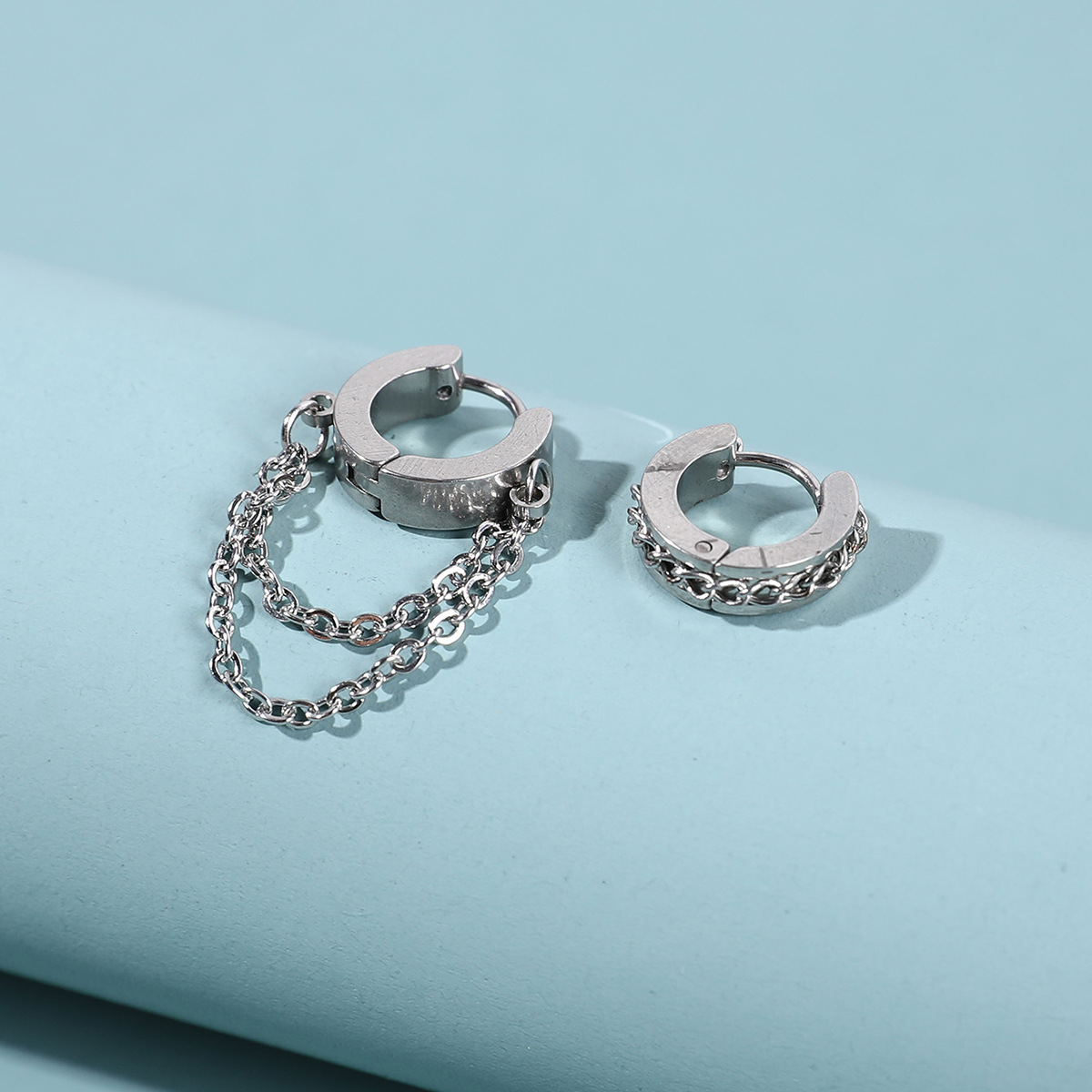 Fashionable trend earrings stainless steel