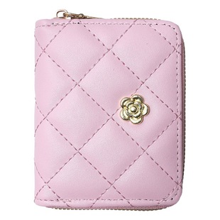 New European and American Light Luxury Fresh Style Women's Wrist Wallet Card Bag Multi-Card Women's Cross-Border Mobile Phone Bag