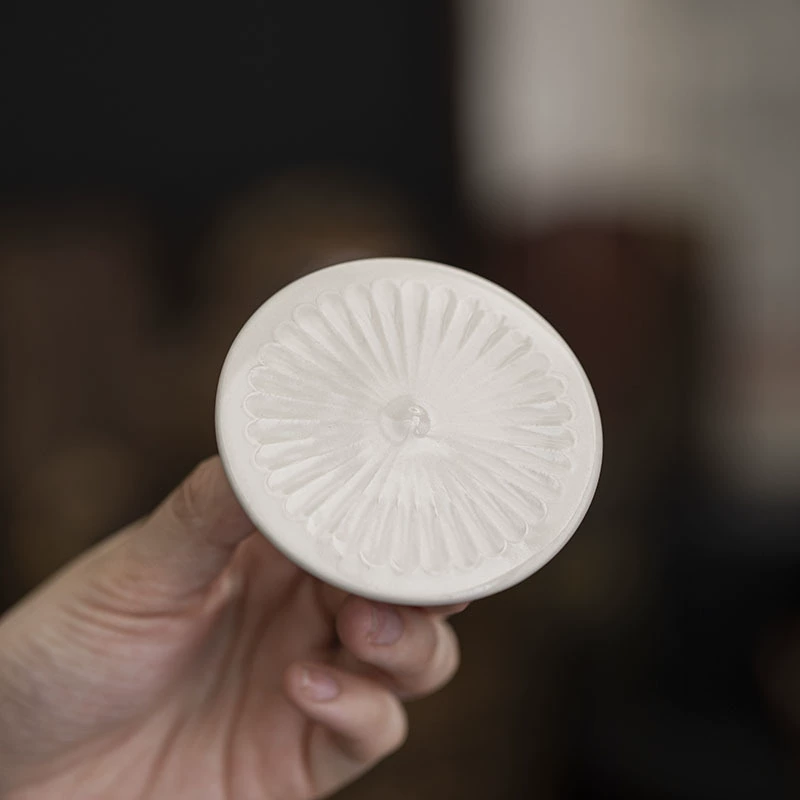 Трава и пепел ручной работы, керамический горшок, крышка чайного горшка