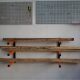 Cross-Border Special Wood Matchboard Wall Storage Rack Display Hanger 3-Level 2-Piece Storage Rack Wall-Mounted Display