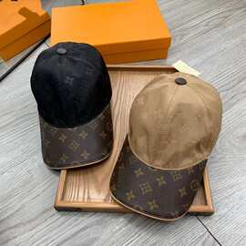 跨境货源高版本棒球帽原版剪裁刺绣鸭舌帽 男女同款软顶遮阳帽