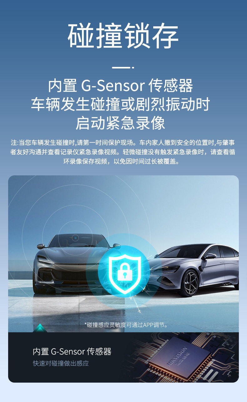 Hikvision D6 Driving Recorder 2026 New Model 4K Ultra-High Definition Night Vision 5g Wifi Wide-Angle Parking Monitoring